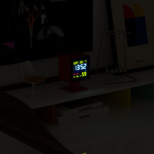 Newgate Monolith LCD Alarm Clock
